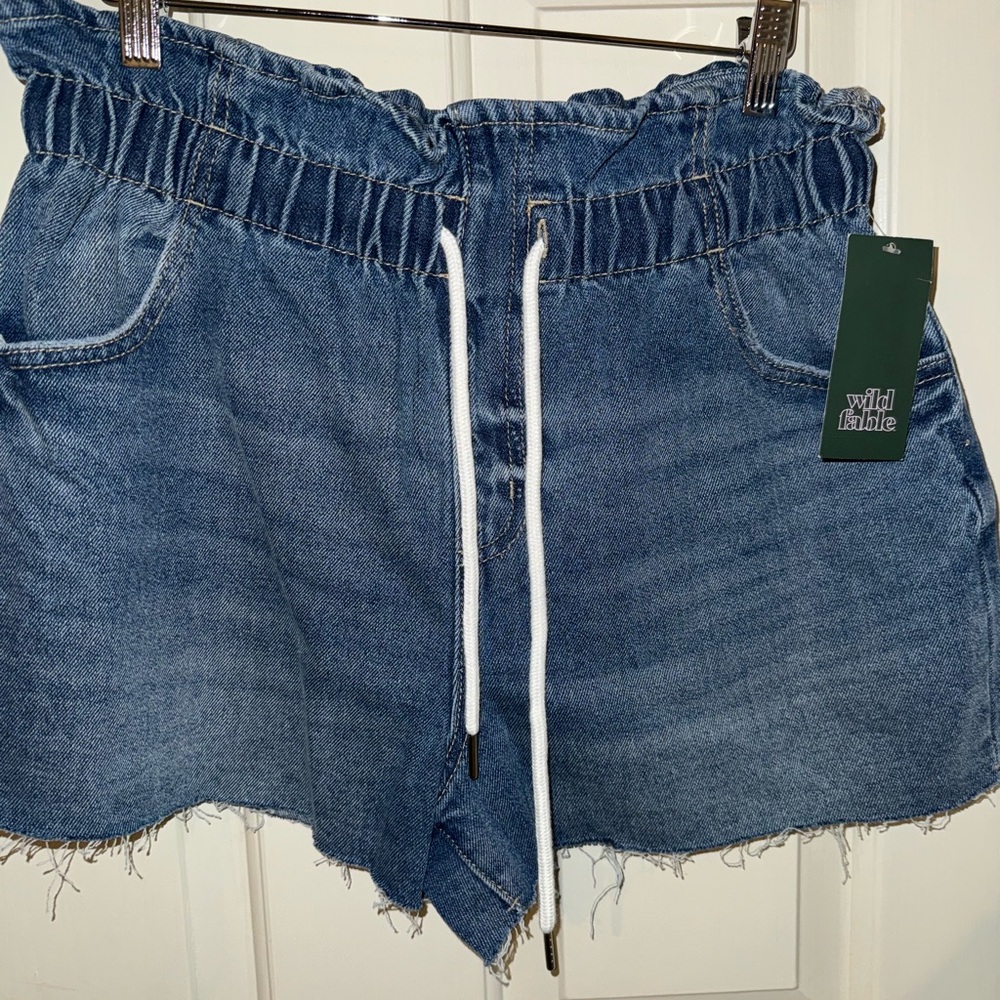NEW WITH TAGS! Denim High Waisted Shorts